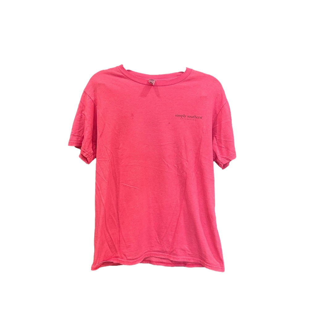 Simply Southern Pink T Shirt Short Sleeve